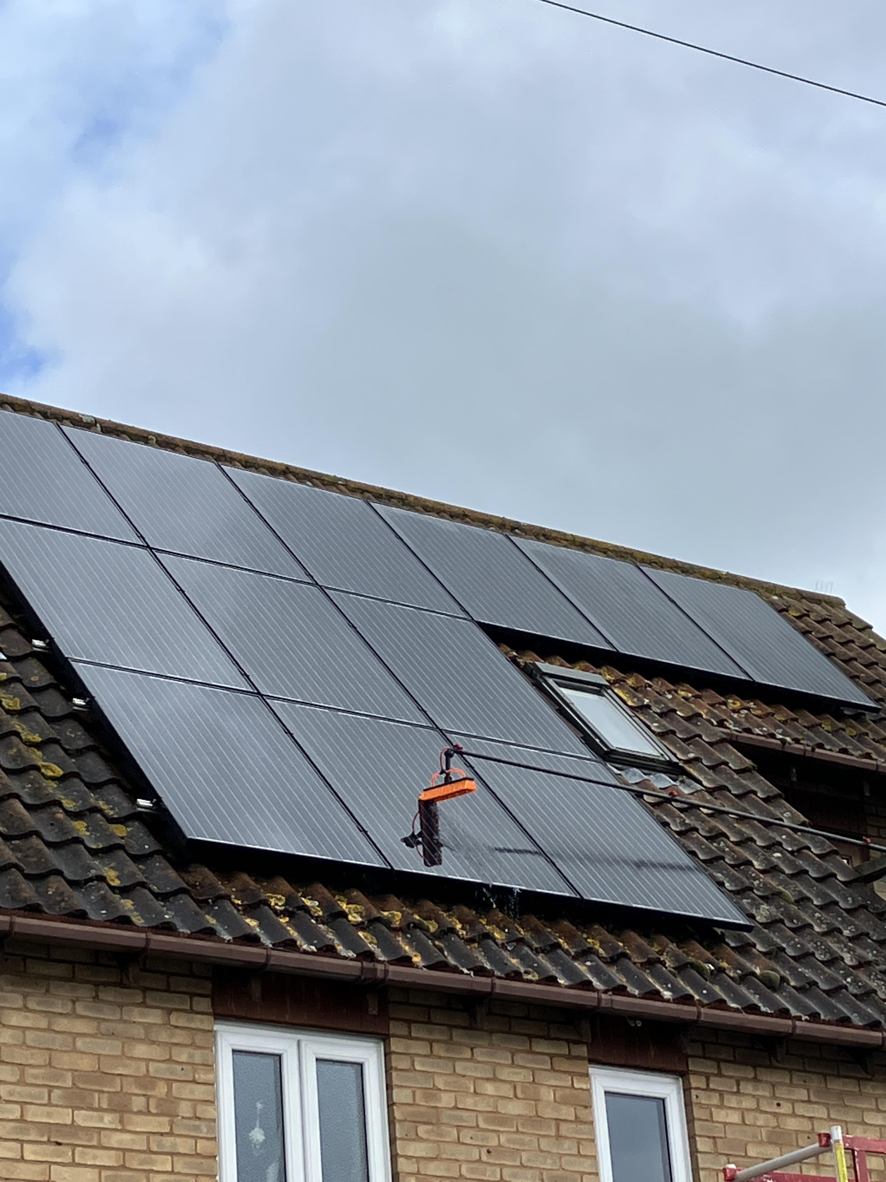 Solar Panel Cleaning Company Cambridgeshire