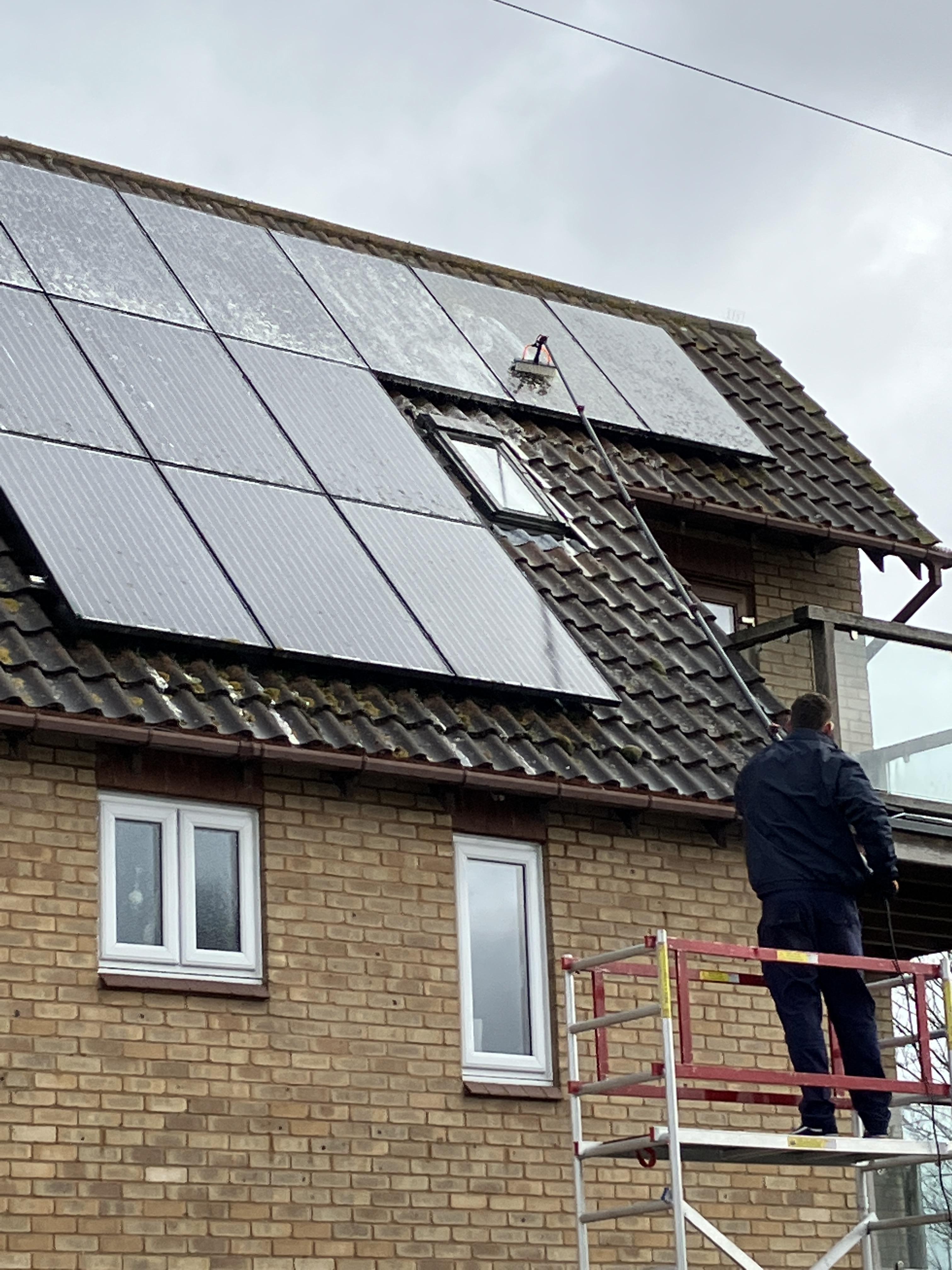 Solar Panel Washing Cambridgeshire