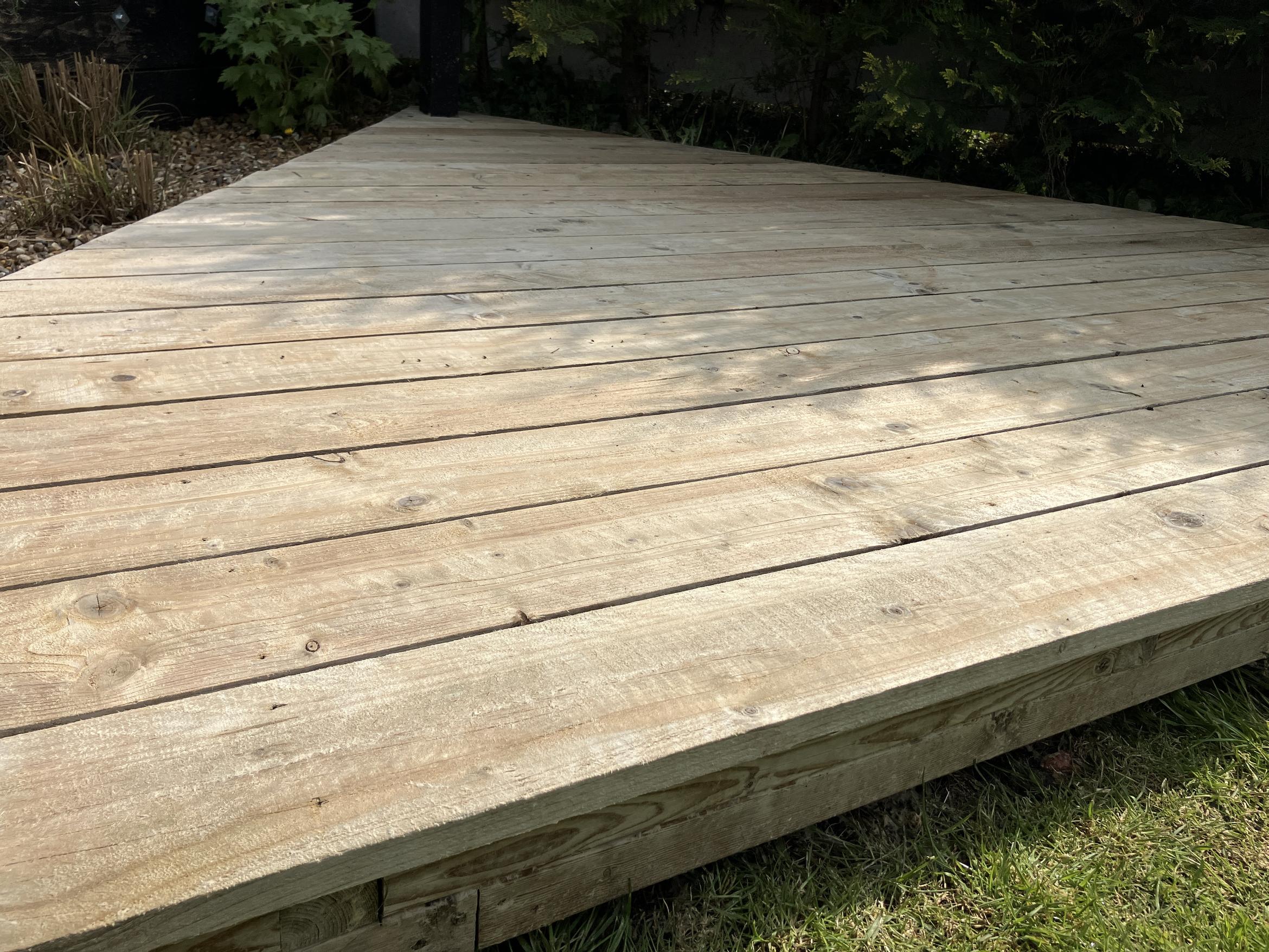 Decking Restoration in Cambridgeshire